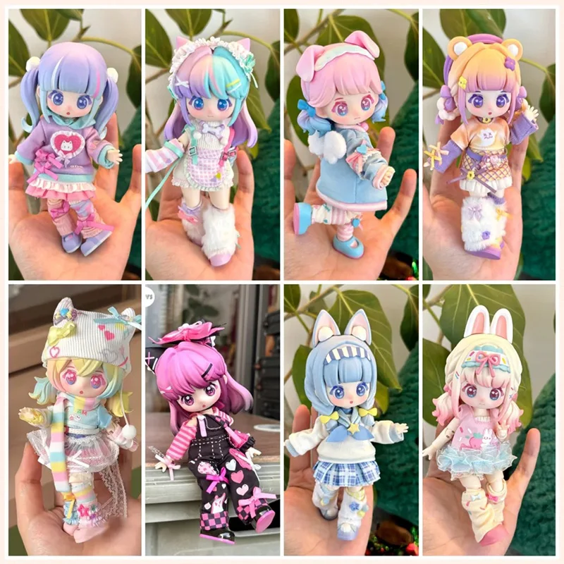 

Подлинная серия Nyzaii's Imagination Series Blind Box Nyzaii Фигурка Ob12 BJD Mystery Box Joint Movable Dress Up Doll Игрушка-сюрприз