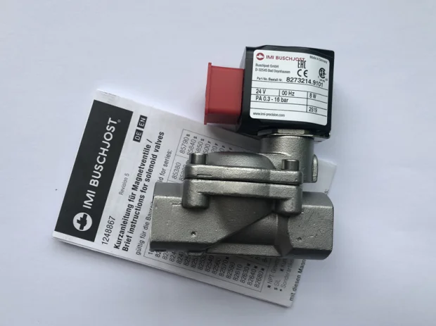 8273214 Buschjost Solenoid Valve, Baoshuo Stainless Steel Two-way Valve