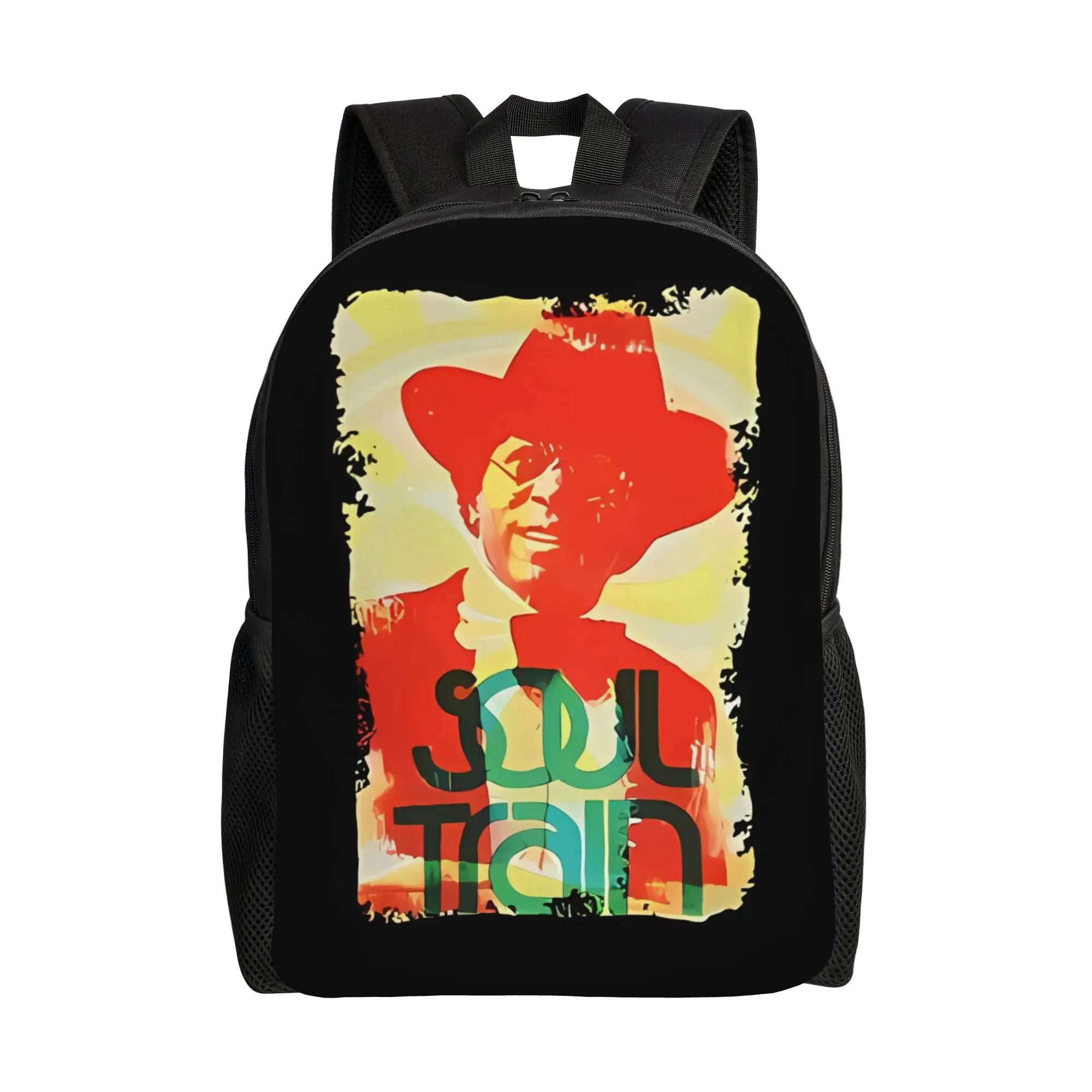 

Show Style TV Music American 80S Soul Train Schoolbag Ladies Daily Large Capacity Schoolbag Back To School Season