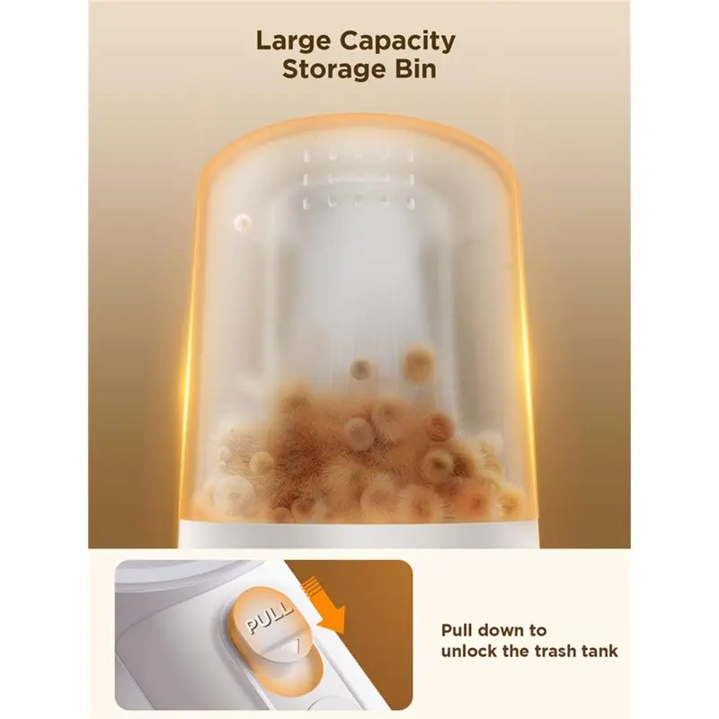 A52Q-للملابس والسترات والأثاث ماكينة حلاقة قماشية قابلة لإعادة الشحن متوافقة مع 3 سرعات مع شاشة LED #4