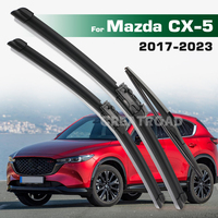 GREATROAD Wiper LHD&RHD Front & Rear Wiper Blades Set For Mazda CX-5 KF 2017-2023 Windshield Windscreen Window Brushes