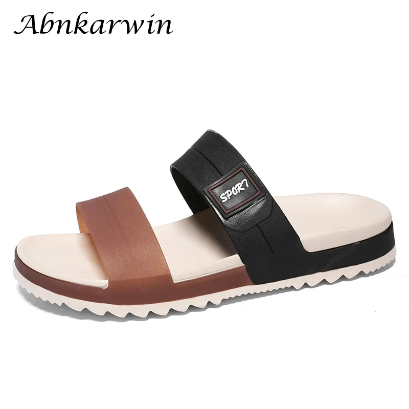 Men Rubber Slippers Summer Beach Shoes Mens Slippers Outdoor Slides Slipers Chinelo Slide Hot Sale In Saudi Arabia