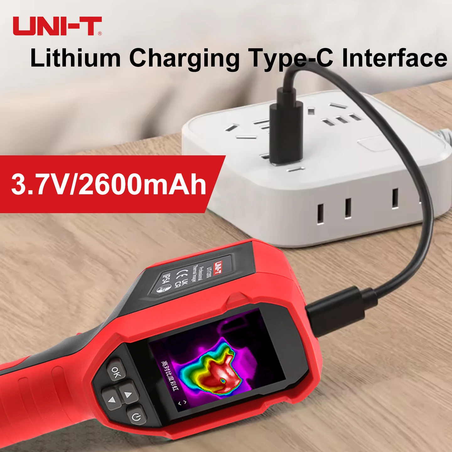 UNI-T Thermal Imaging Camera 120x90 IR Resolution -20~400℃ Handheld Infrared Thermal Imager for Electrical HVAC Automotive Repar view 4