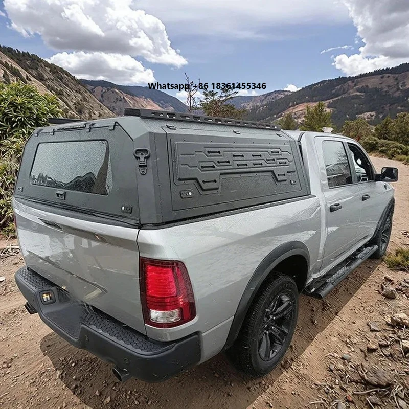 

For /6.4 2023 Waterproof Truck Roof Canopy FoldableHigh Qualit Aluminum Alloy Tonneau Cover