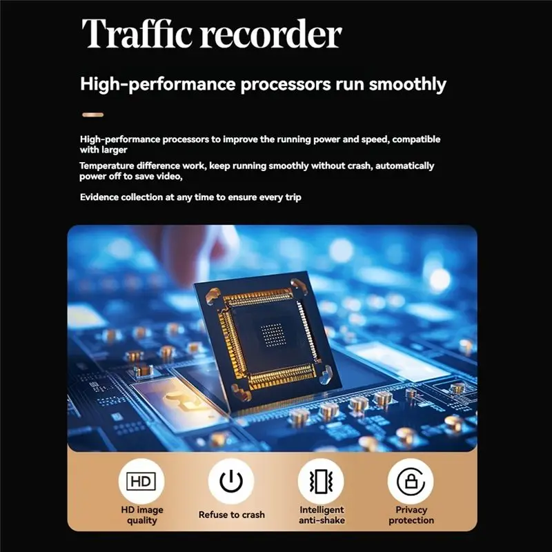 Reliable-Touch Driving Recorder Streaming Media Intelligent Vehicle Recording Car Recorder System