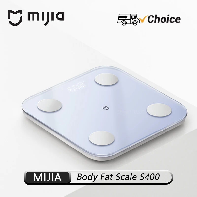 OG Mijia Smart Health Scale S400 Dual-frequency BIA Scale 25 Body Metrics Analyzer Family Health Tracker Portable Home Tools