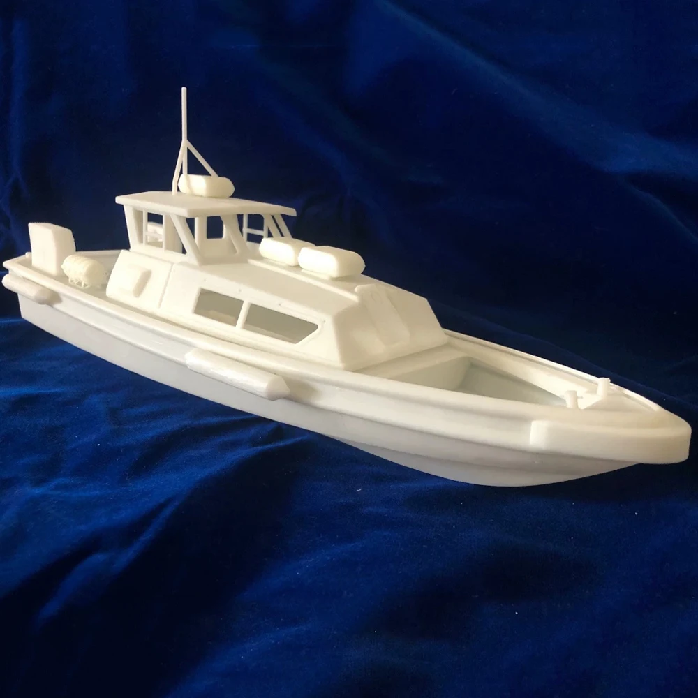 

1/48 RC Boat 35cm Simulation Damen 1605 Remote Control Boat Resin One-piece Molding RC Boat Model Kit Adult Toy