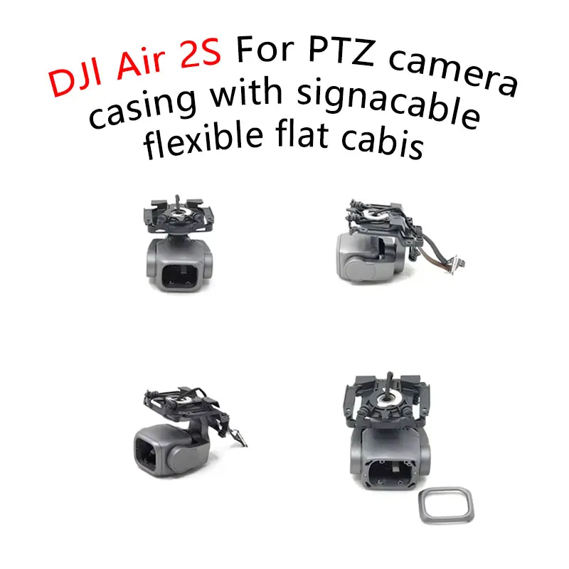 

Original Air 2S Dron Gimbal Camera Shell With Signal Cable Without Lens For Air 2S Drones PTZ camera casing Repair Parts