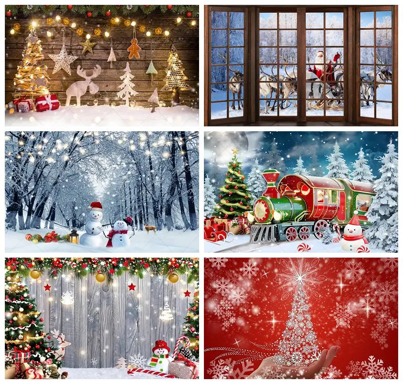 Pano de fundo para fotografia de natal, inverno, feliz natal, árvore, lareira, presente, janela, família, festa, decoração, fundo personalizado, estúdio fotográfico