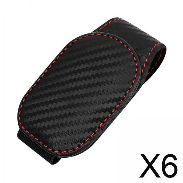 

Car Sun Visor Holder Durable Microfiber Leather Glasses Clip Multi Card Storage for Vehicle Interior