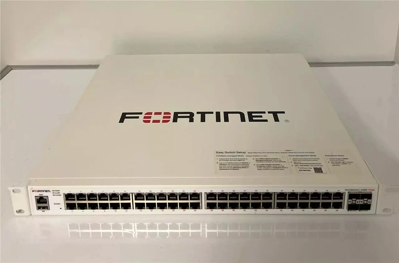 FS-148F-FPOE Fortinet FortiSwitch 148F-FPOE Switch 48 puertos interruptor Poe administrado Fortinet FortiSwitch-148F-FPOE