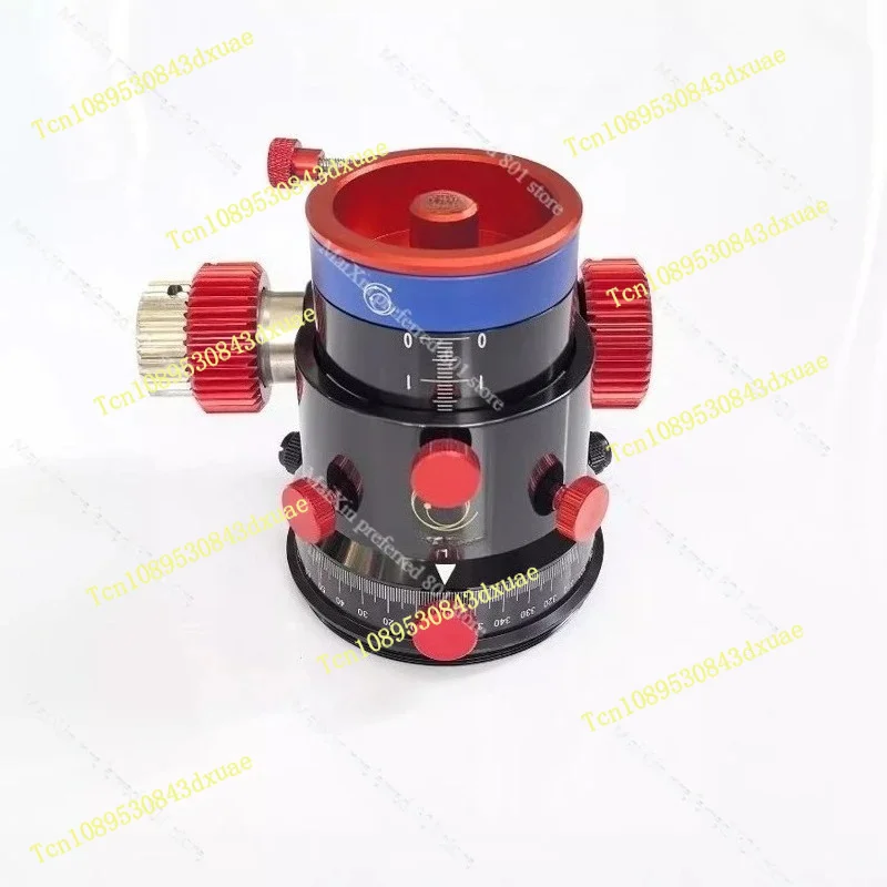 2 Inch Dual Speed Focuser with 16 Bearings 55.7mm Travel Unobstructed for Astronomical Telescopes