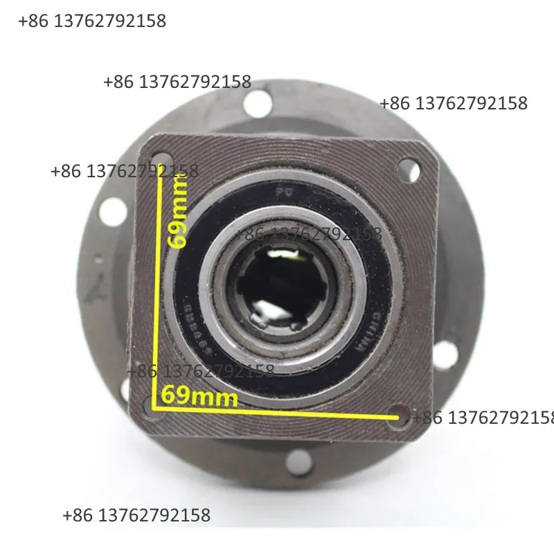 Electric Tricycle Rear Axle Spare Parts Chain Drive Differential Assembly Small Housing Gear Box For Brushed Motor Trike view 4