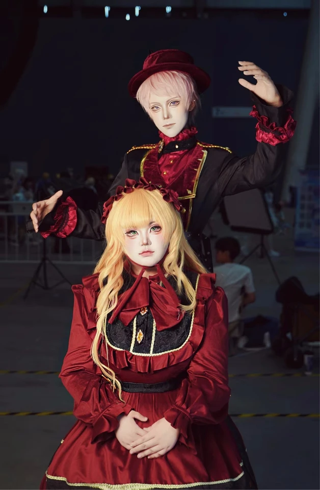 

Cos-Mart Ensemble Stars Itsuki Shu Cosplay Costume Formal Dress Role Play Clothing Anime Classical Court style Lolita Valkyrie