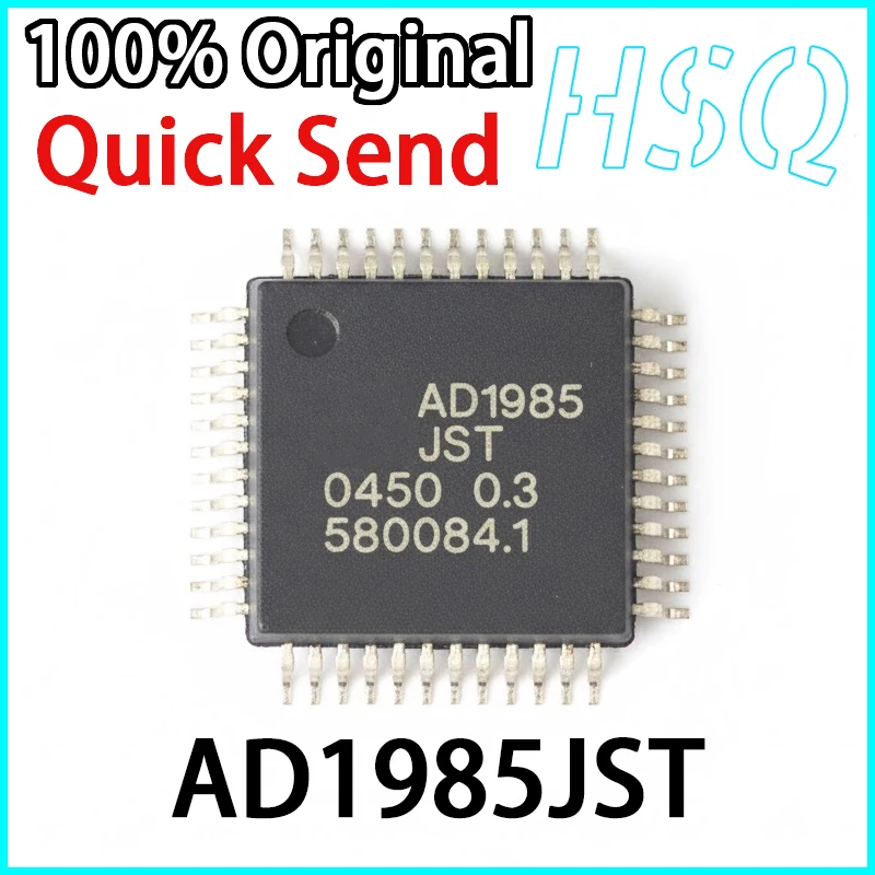 1PCS AD1985JST AD1985 QFP48 Codec Chip, Brand New in Stock
