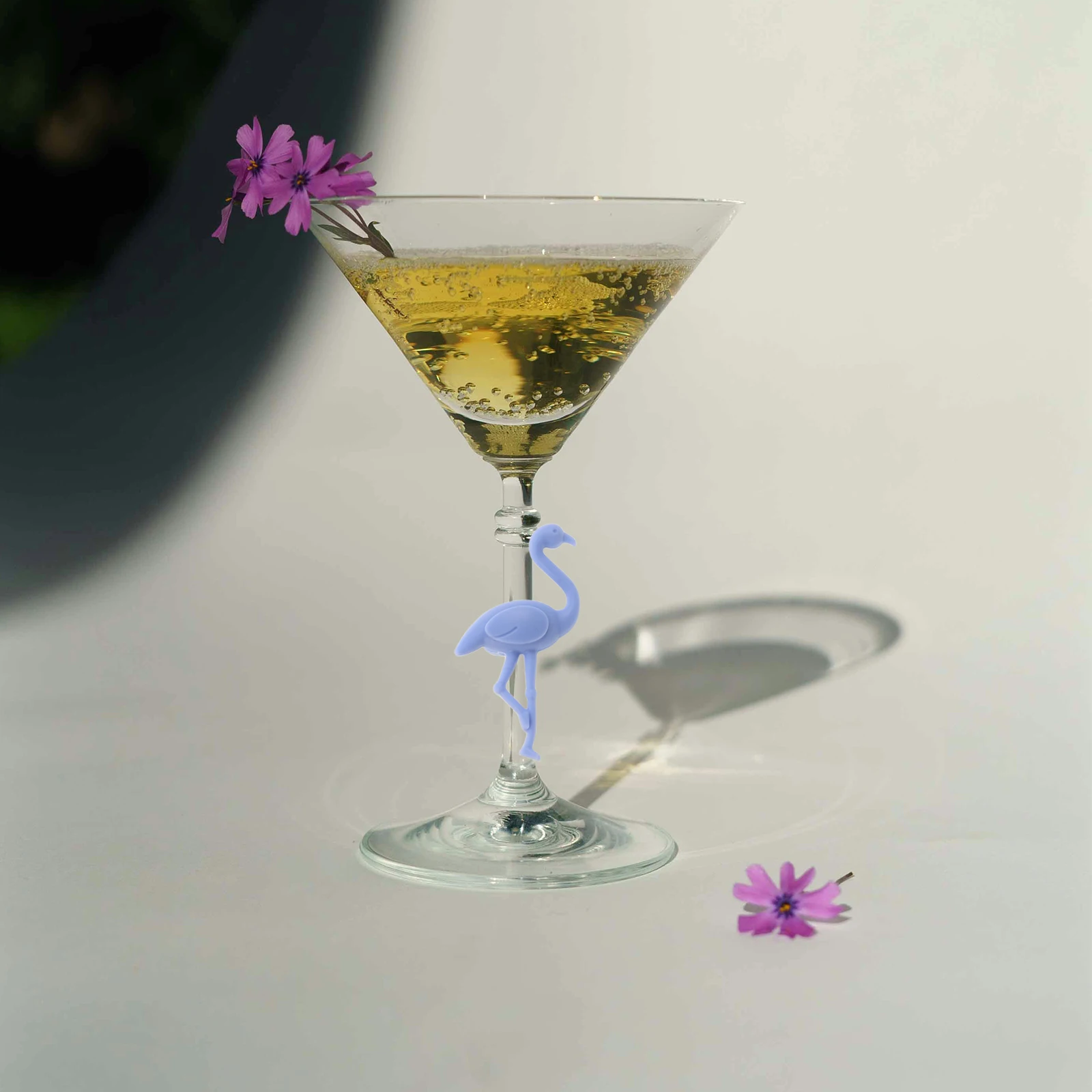 

12 Pcs Wine Glasses Bachelorette Favors Silica Gel Drink Markers Bride