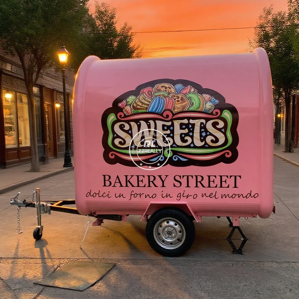 

Concession Street Mobile Kitchen Pizza Concession Bar Food Trailer Tacos Truck Restaurant Coffee Kiosk BBQ Food Truck For Sale