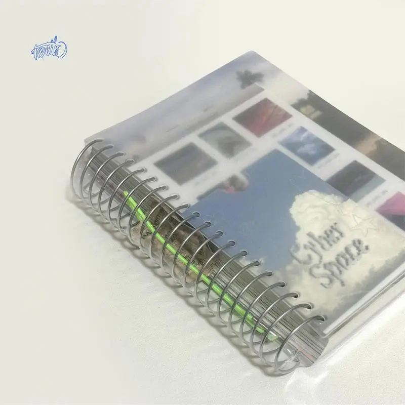 Century End Cyber Elements Handbook B6 Full Color Photography Stickers Notebook Fashion Personalized Diary Friends Birthday Gift