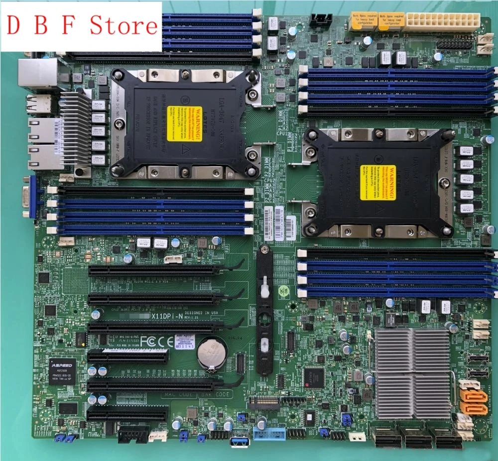 

Server Workstation Motherboard for Supermicro X11DPi-N REV1.21