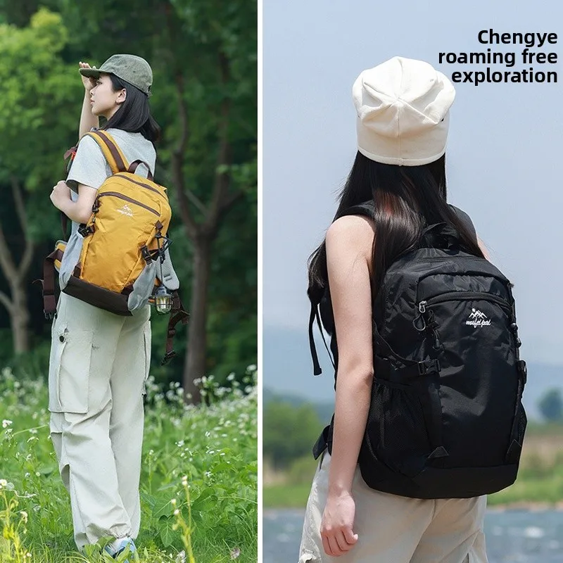 

Outdoor Large Capaci Multi-carent Mountain Climbing Bag Hiking Bapa Sports Cycling Bag Commuting Versatile Bookbag