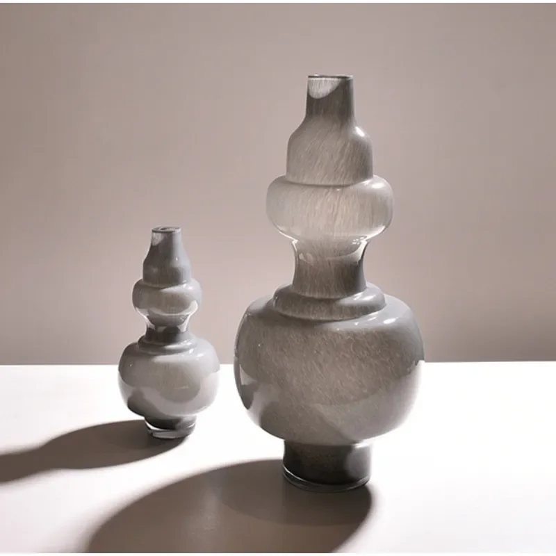 Modern Nordic Style Ceramic Vase For Living Room Entrance Decor Minimalist Dry Flower Arrangement Home Table Centerpiece