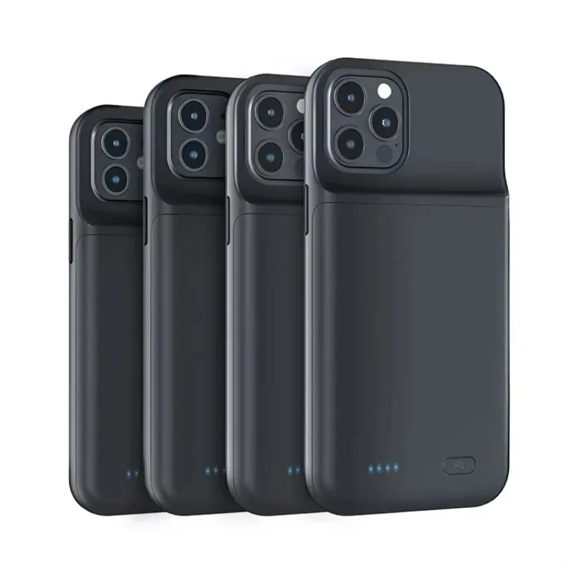 حافظة بطارية 6800 مللي أمبير في الساعة شاحن باور بانك لهاتف آيفون X XS 11 12 13 14 15 Plus Pro Max حافظة شاحن الهاتف المحمول لهاتف آيفون 6 7 8