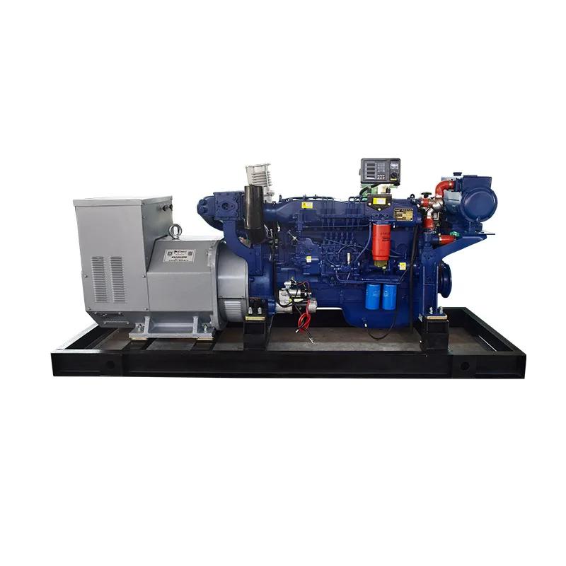 Marine electric generator Facilitate maintena300kw 375kva diesel generator set china supplier Silent Generator