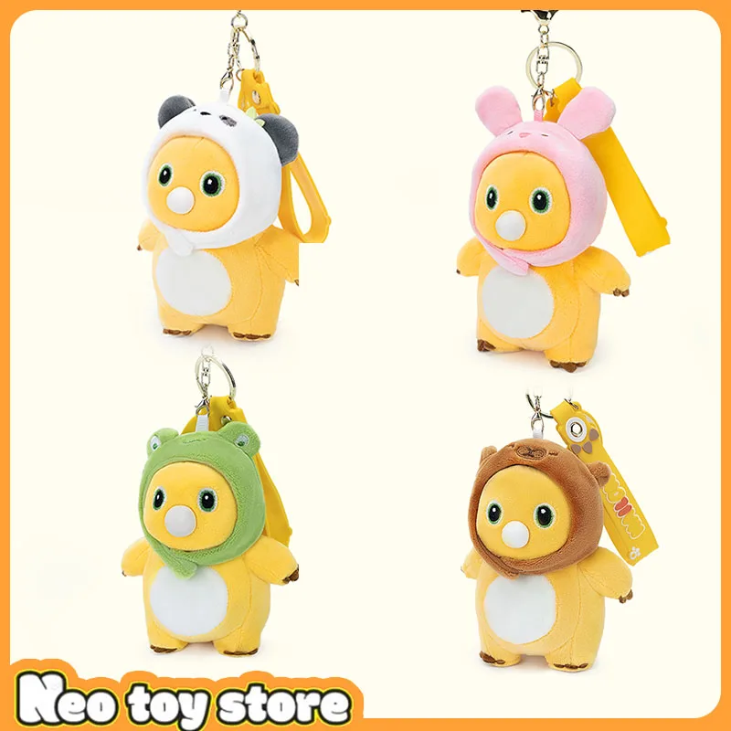 

Authentic Bubble nai long Plush Keychain Cartoon Anime Figures Toy Genuine Version Stuffed Animal Bag Pendants Model Collections