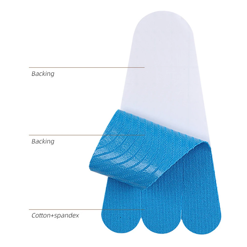 10Pcs/Set Kinesiology Tape for Foot Arches Plantar Fasciitis Running Athletic Tape, Durable Tape for Sports Long-Lasting Support