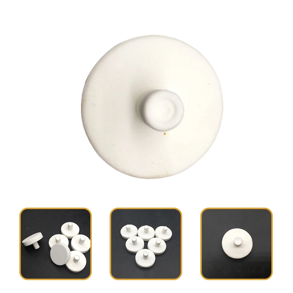 

10pcs Frag Rack Plug Ceramic Frag Plugs For Aquarium Fish Tank Coral Base T Shaped Support Coral Reproduction Pet Supplies