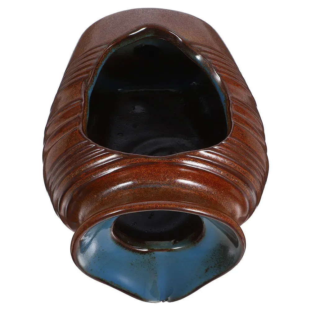 

Circulating Waterfall Ceramic Jar for Fish Keeping and Garden Decor with Fine Workmanship Oxygen Enhancing Water Filtration