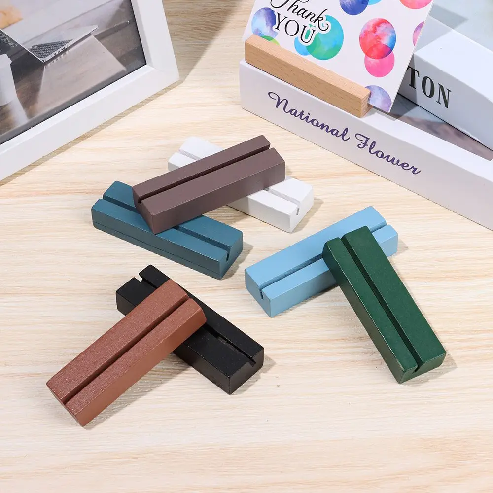 Crafts Paper Clamp Picture Cards Display Stand Wedding Supplies Clamps Stand Place Card Photos Clips Table Numbers Holder