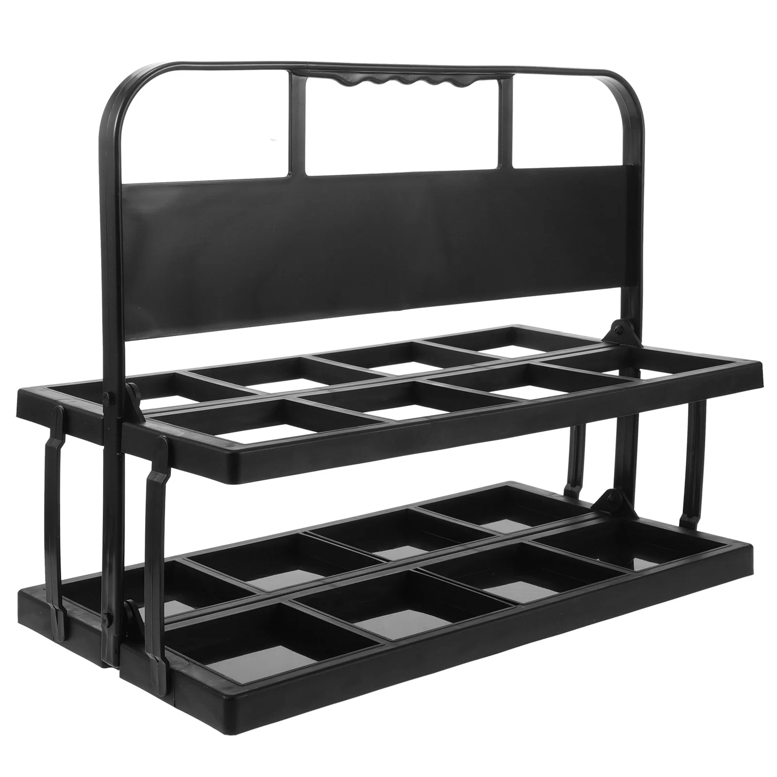 

Water Bottle Rack Sturdy H Saving Portable Black Color Sports Team AccessoriesReusable Drink Holder Cup Carrier