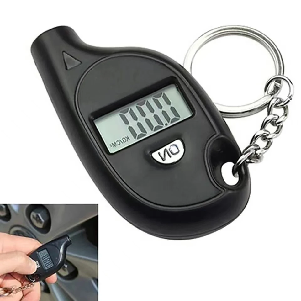Tire Gauge Digital With LCD Display Car Tire Air Pressure Tester Meter Auto Motorcycle Tire Gauge Tire Safety Alarm