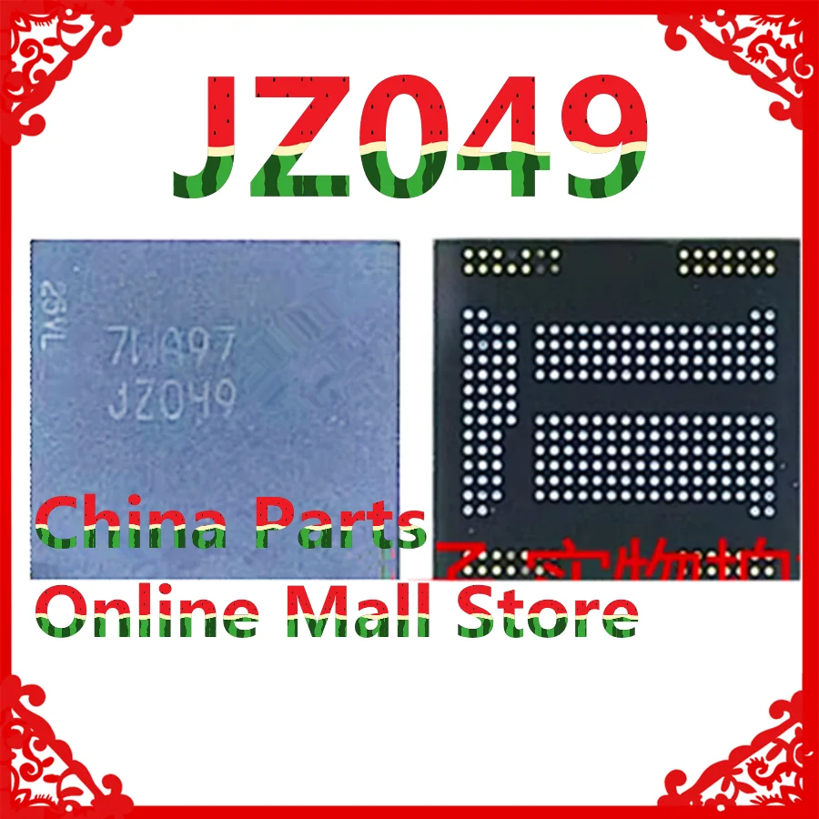 1pcs-2pcs JZ049 emcp 221 ball 64+4 memory font library Tested well