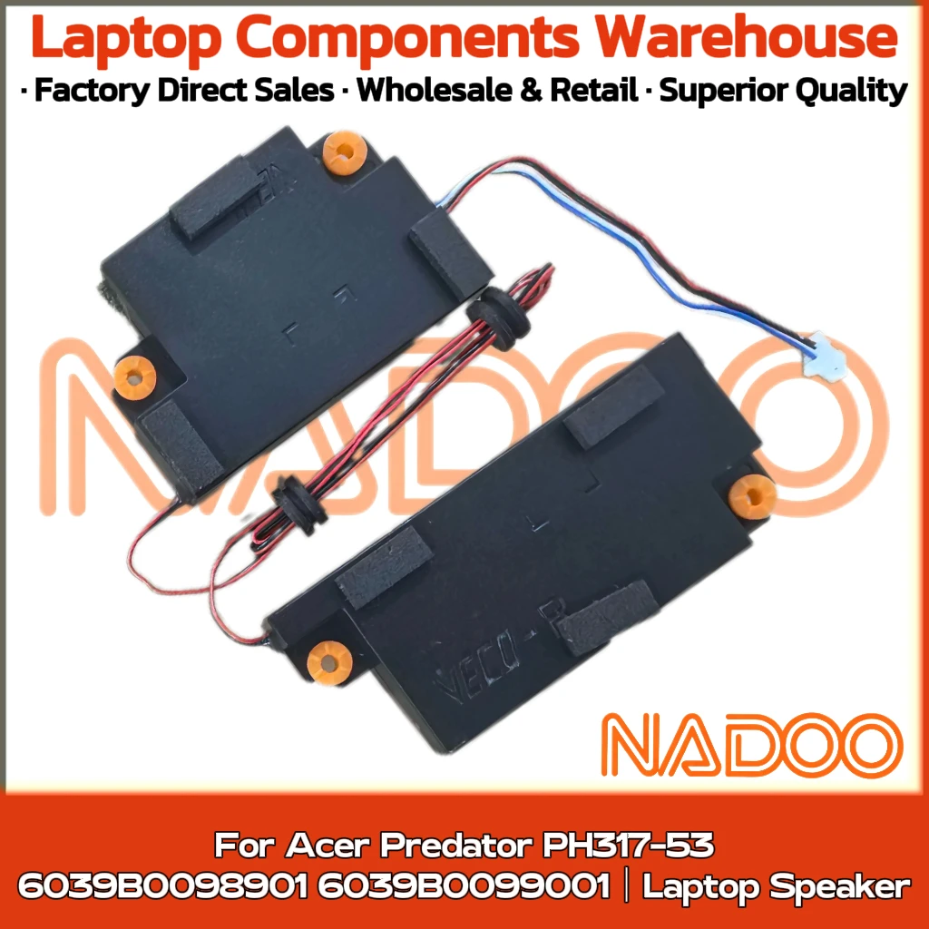 New Original Laptop Notebook Audio Speaker For Acer Predator PH317-53 built-in speaker horn audio 6039B0098901 6039B0099001