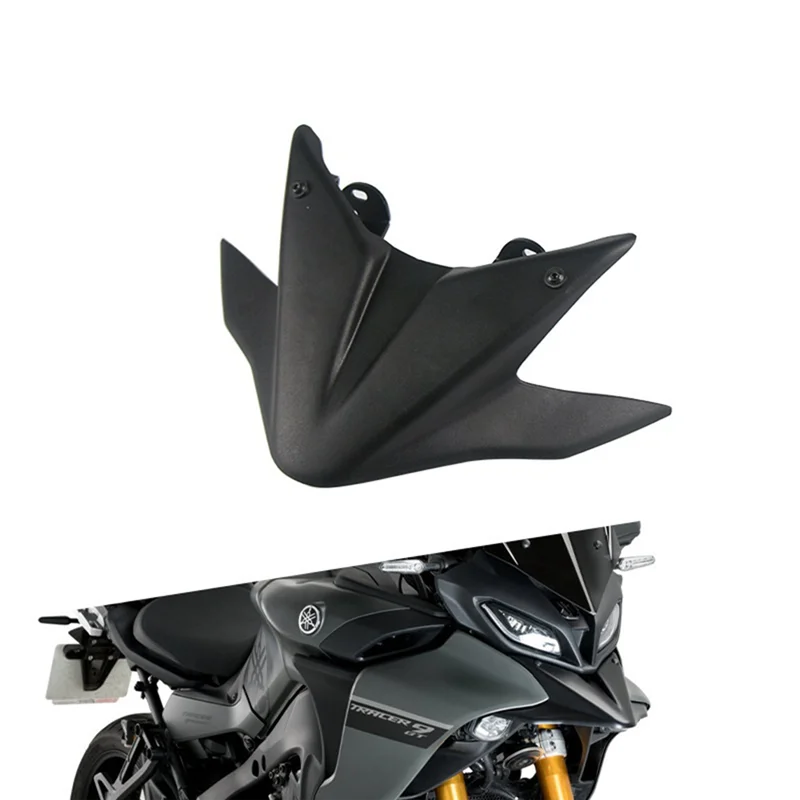 Motorcycle Beak Nose Cone Extension Cover Front Wheel Extender Cowl for Tracer 9 2021-2023 TRACER 900GT