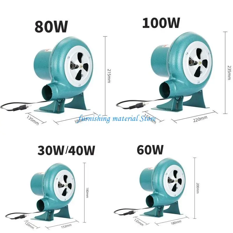 Y5GD Multi Purpose 100V 220V Gebläse 30/40/60/80/100W DC12V Lüfter-Vergaser-Lüftergeschwindigkeitsregulierung Langable