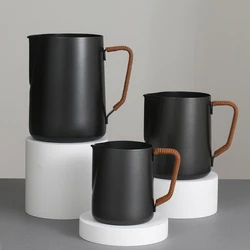 Milk Frothing jug Espresso Coffee Pitcher 350ml 600ml Barista Craft Coffee Latte Milk Frothing Jug Stainless Steel Frothing Jug