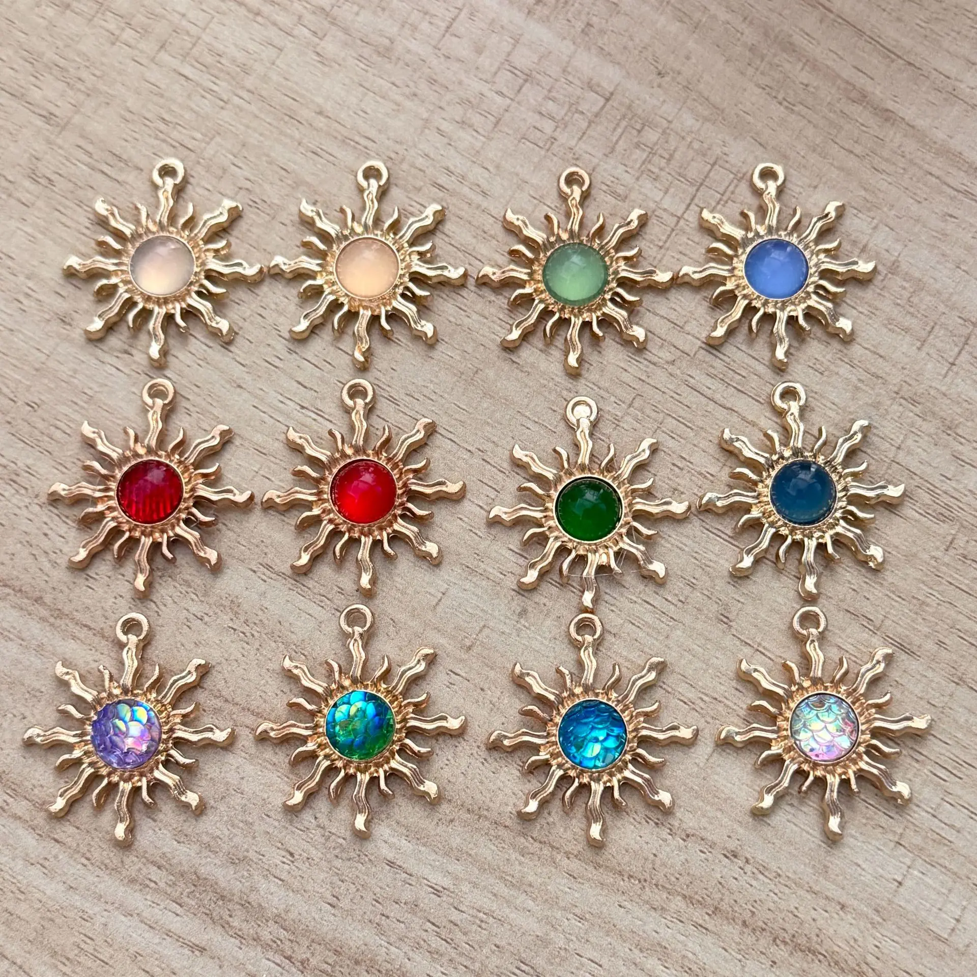 10 шт. 27x30 мм KC позолоченные хрустальные стразы в стиле барокко, подвеска с солнечным цветком, сделай сам, ручная работа, ювелирные аксессуары из металлического сплава 10 шт. 27x30 мм KC позолоченные хрустальные стразы в стиле барокко, подвеска с солнечным цветком, сделай сам, ручная работа, ювелирные аксессуары из металлического сплава