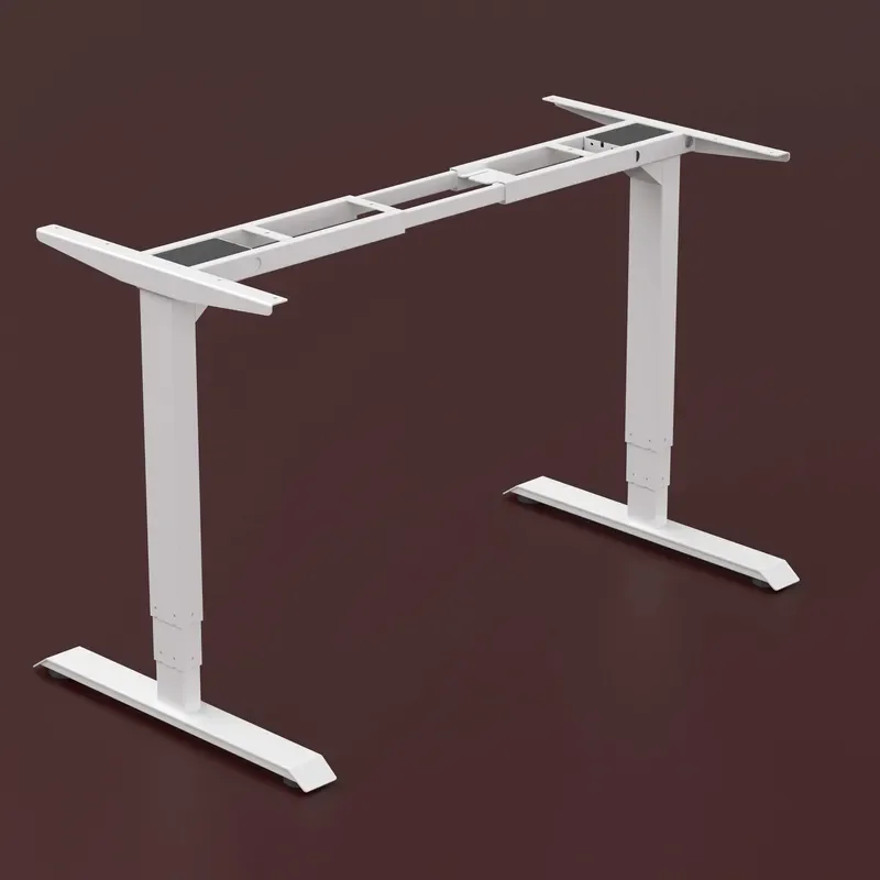 Dual Motor Electric Standing Desk Smart Height Adjustable Table with USB Type-C Touch Screen Charger Home Office Workstation