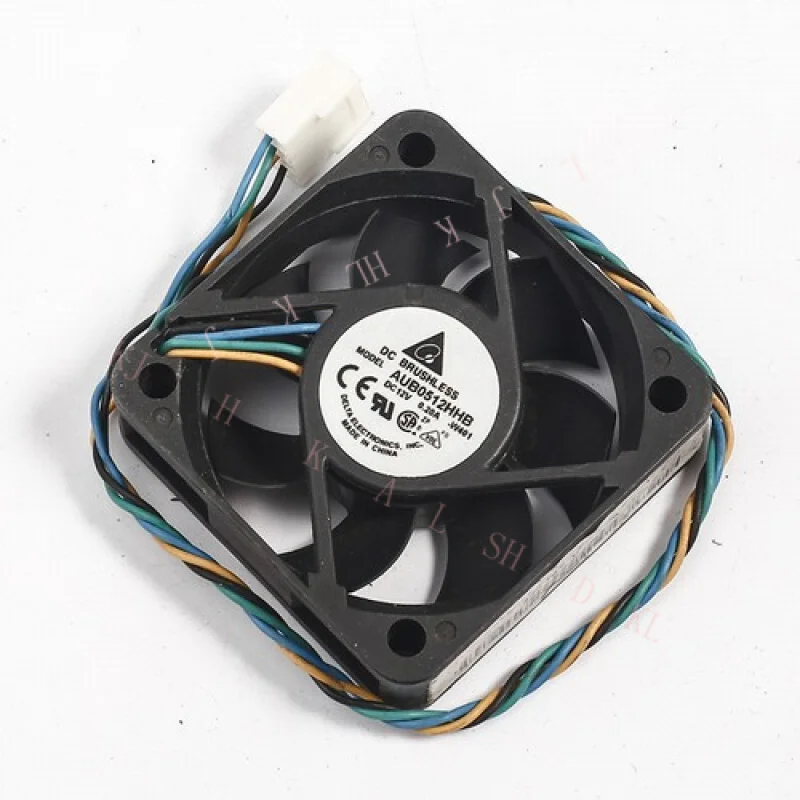 

N FOR Delta BRUSHLESS fan AUB0512HHB 5cm 50*50*15mm DC12V 0.20A 4pin MODEL