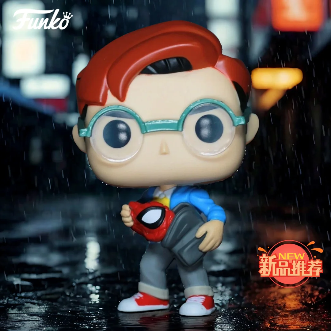 

Funko Pop Marvel Spider-Man Peter Parker #1531 Action Figures 4.2inch Vinyl Figure Collectible Limited Edition Model Toy Gift