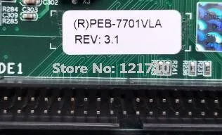 Industrial equipment board PEB-7701VLA REV 3.1