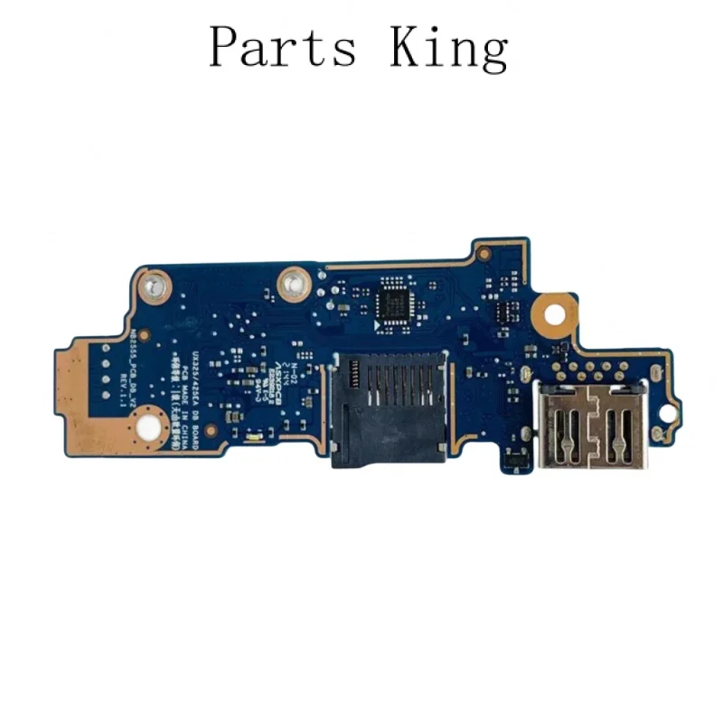 ل ASUS ZenBook 13 14 UX425 U X425EA UX325EA USB قارئ بطاقة IO مجلس NB 2555_PCB_DB_V2 REV1.1