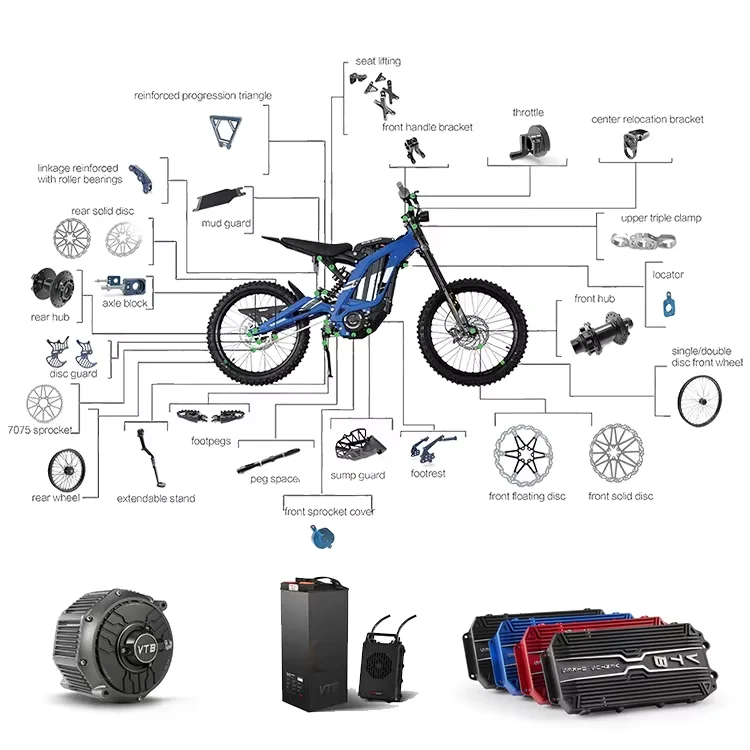 Light Bee X Bicycle Accessories-Parts Controller Upgrades Frame Seat Bracket Battery Upgrade