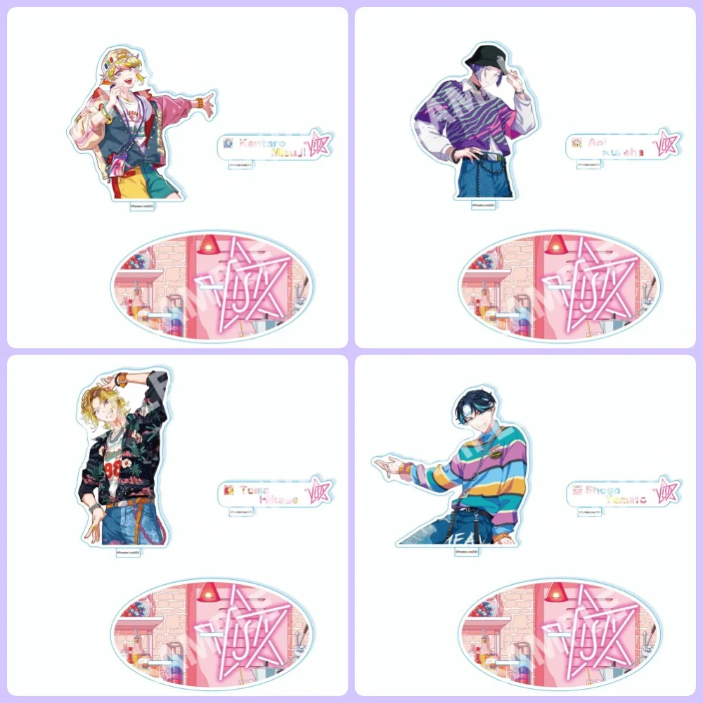 

13PCS Anime Paradox live Acrylic Stand Model Cosplay Characters Ornament Accessories Goods Collection Gifts 15cm