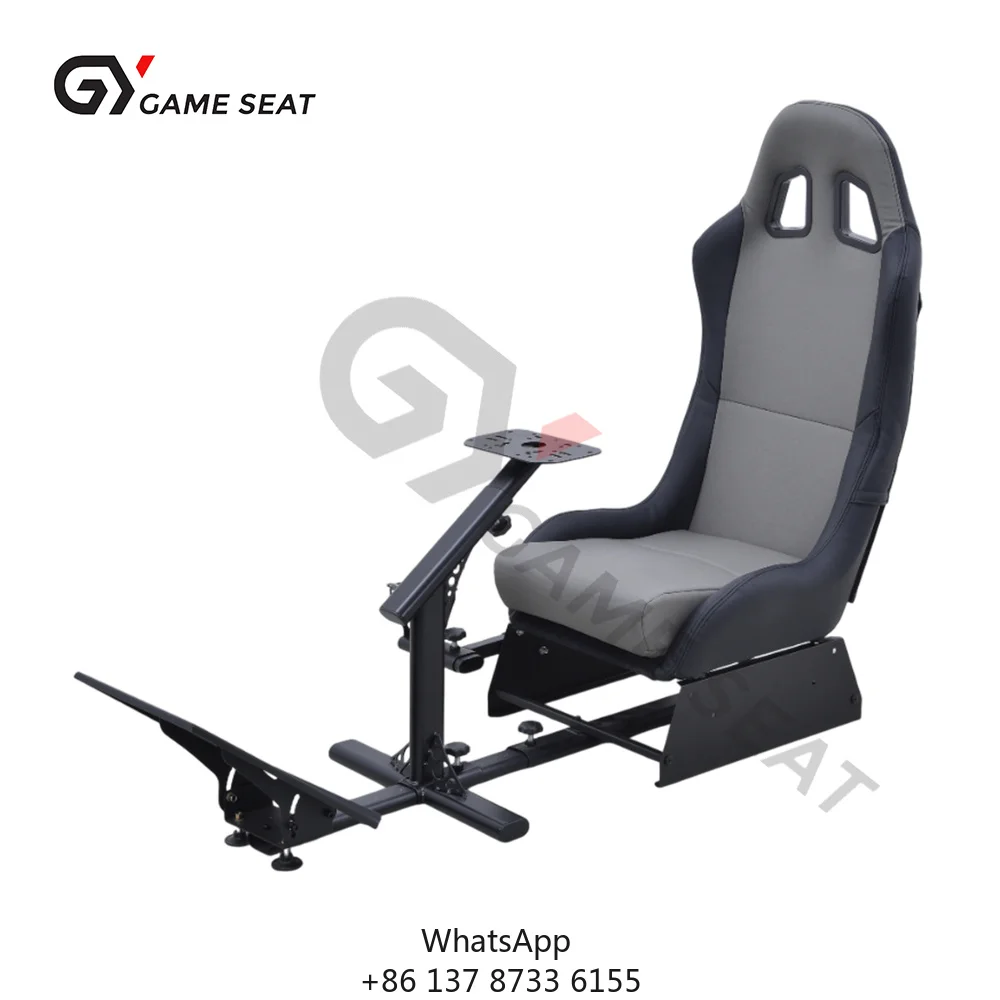 GY026 Factory Direct Sale Professional Driving Simulator Seat Driving Simulator Racing Cockpit For Logitech G25, G27, G29, G920