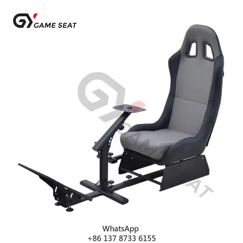 GY026 Factory Direct Sale Professional Driving Simulator Seat Driving Simulator Racing Cockpit For Logitech G25, G27, G29, G920