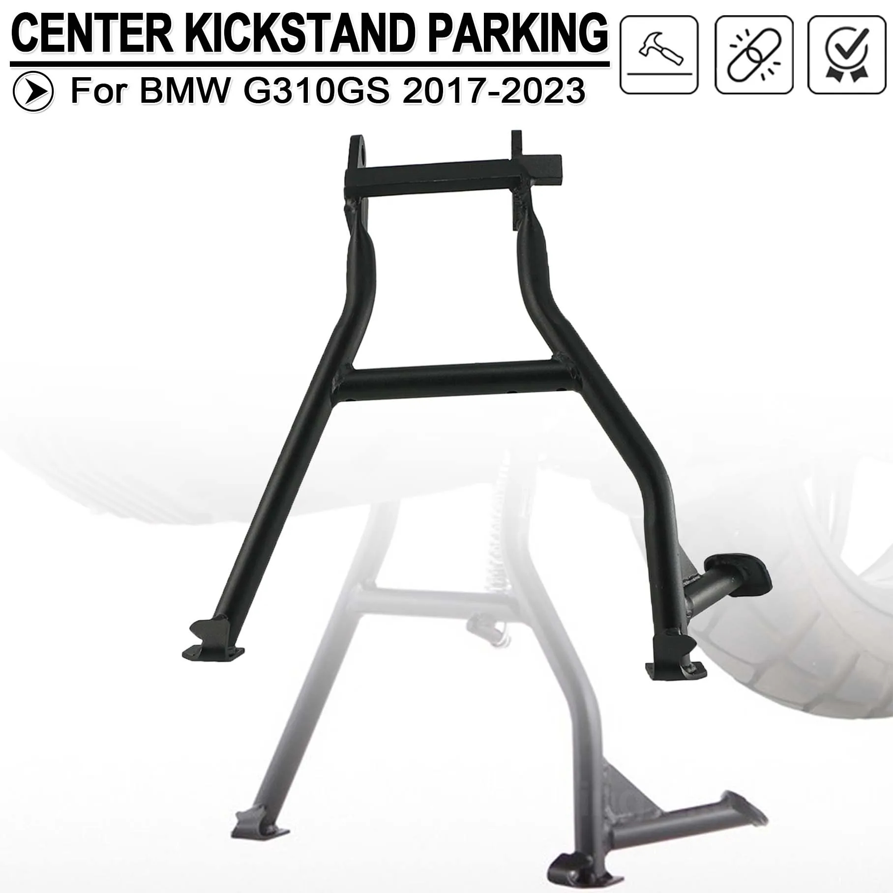 Motorcycle Center Kickstand Holder For BMW G310GS G310 GS 2017-2020 2021 2022 2023 G 310GS Middle Kick Stand Support Bracket